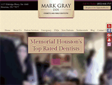 Tablet Screenshot of markgraydds.com